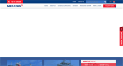 Desktop Screenshot of meratusline.com